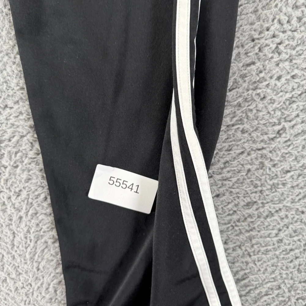 Adidas Primegreen Pant Mens M Black Polyester Track Straight Running Performance